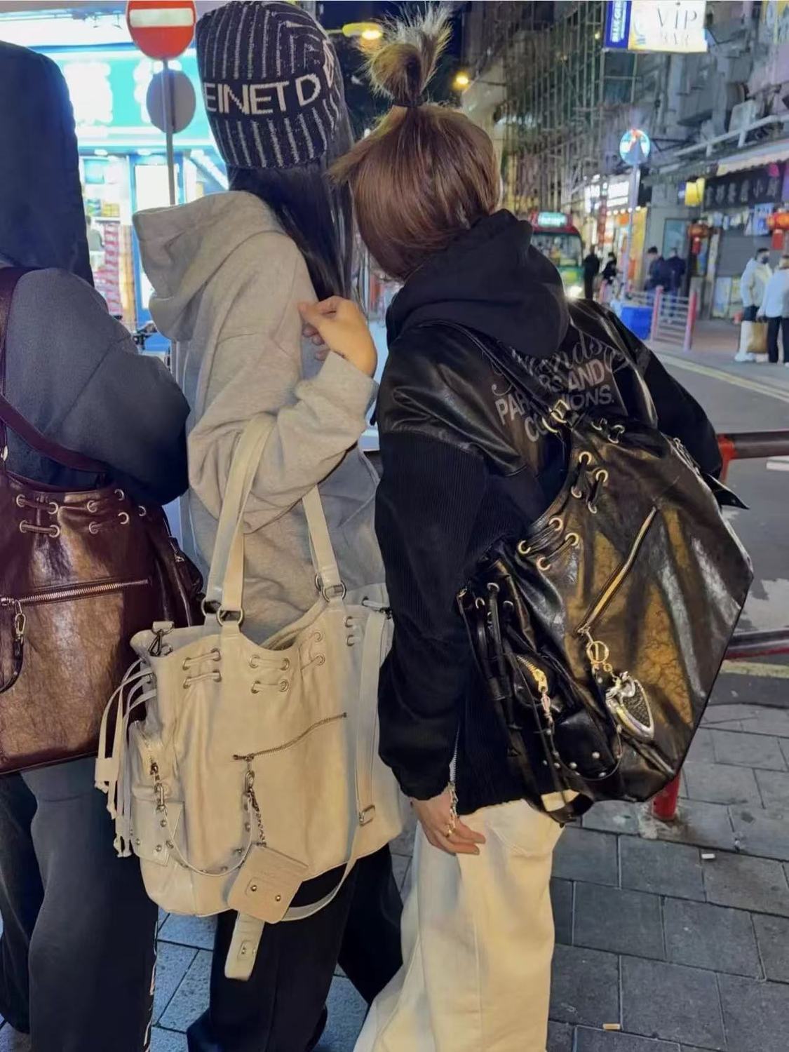 ヴィンテージアイレットトートバッグ